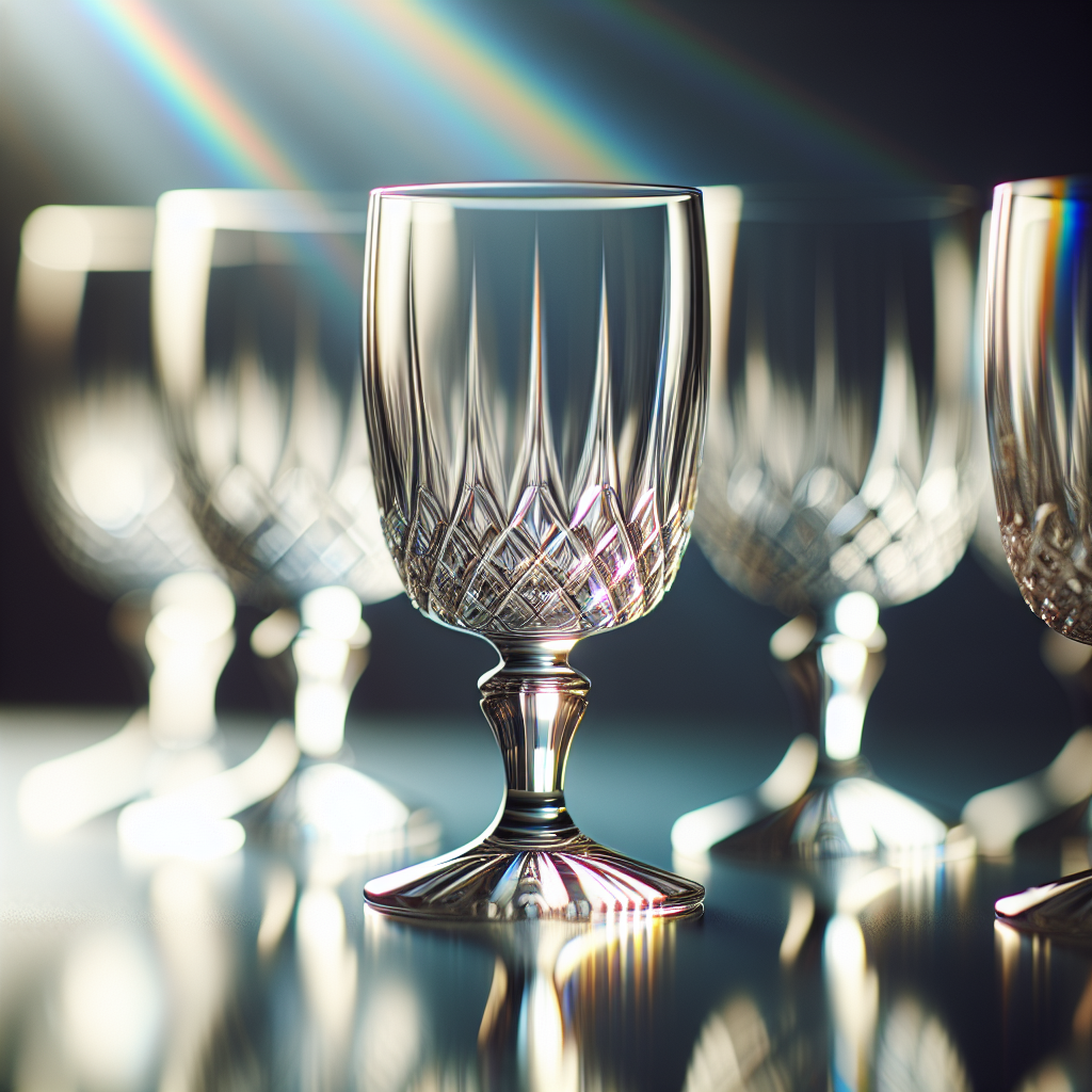 Kryształowe kieliszki – dlaczego warto je wybrać?